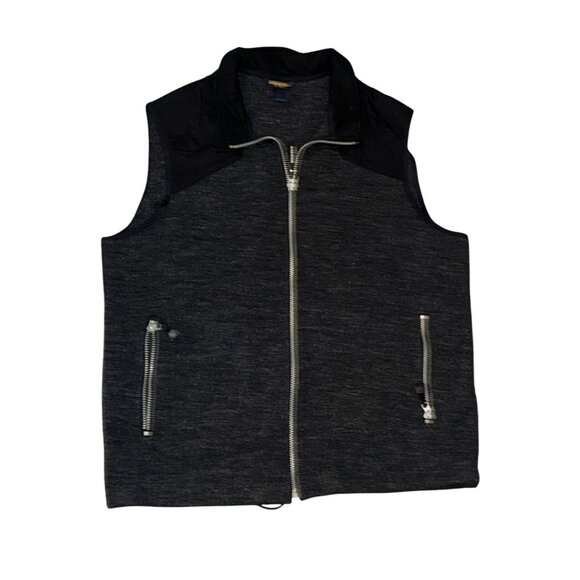 Woolrich Mens Wool Blend Zip-Up Vest - Picture 1 of 8